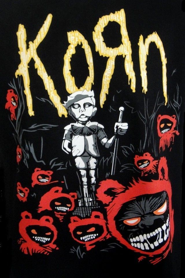 Download free music wallpaper Korn with size 640x960 pixels for iPhone