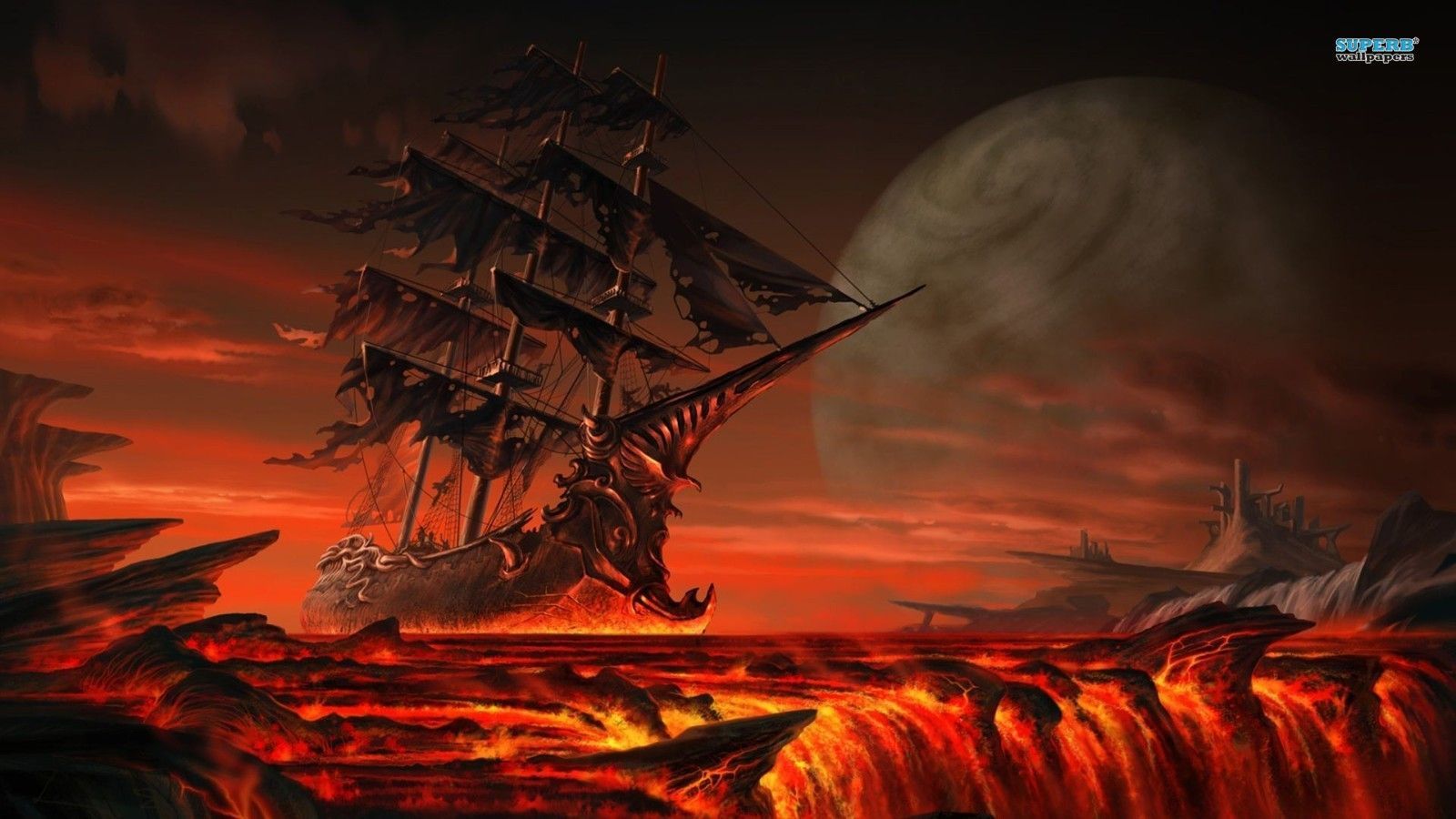 Underworld Pirate Ship - Pirates Wallpaper (38740672) - Fanpop