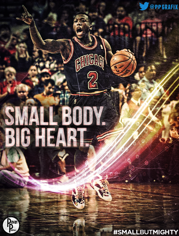 Nate Robinson Small Body, Big Heart by PavanPGraphics on DeviantArt