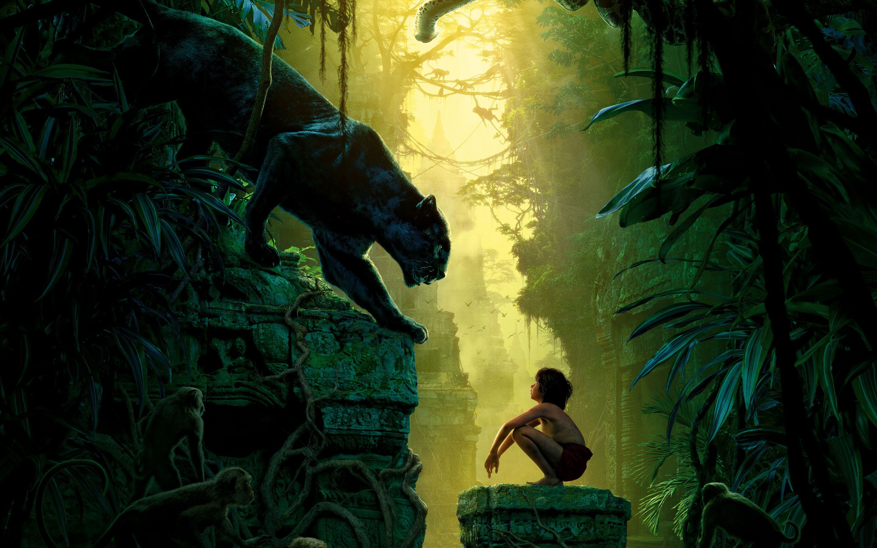 The Jungle Book 2016 Movie Wallpapers HD Backgrounds
