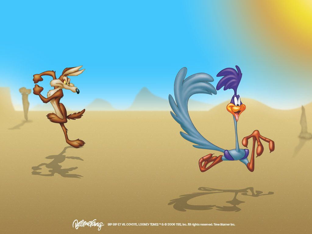 Road Runner & Wile E. Coyote - Looney Tunes Wallpaper 5226561