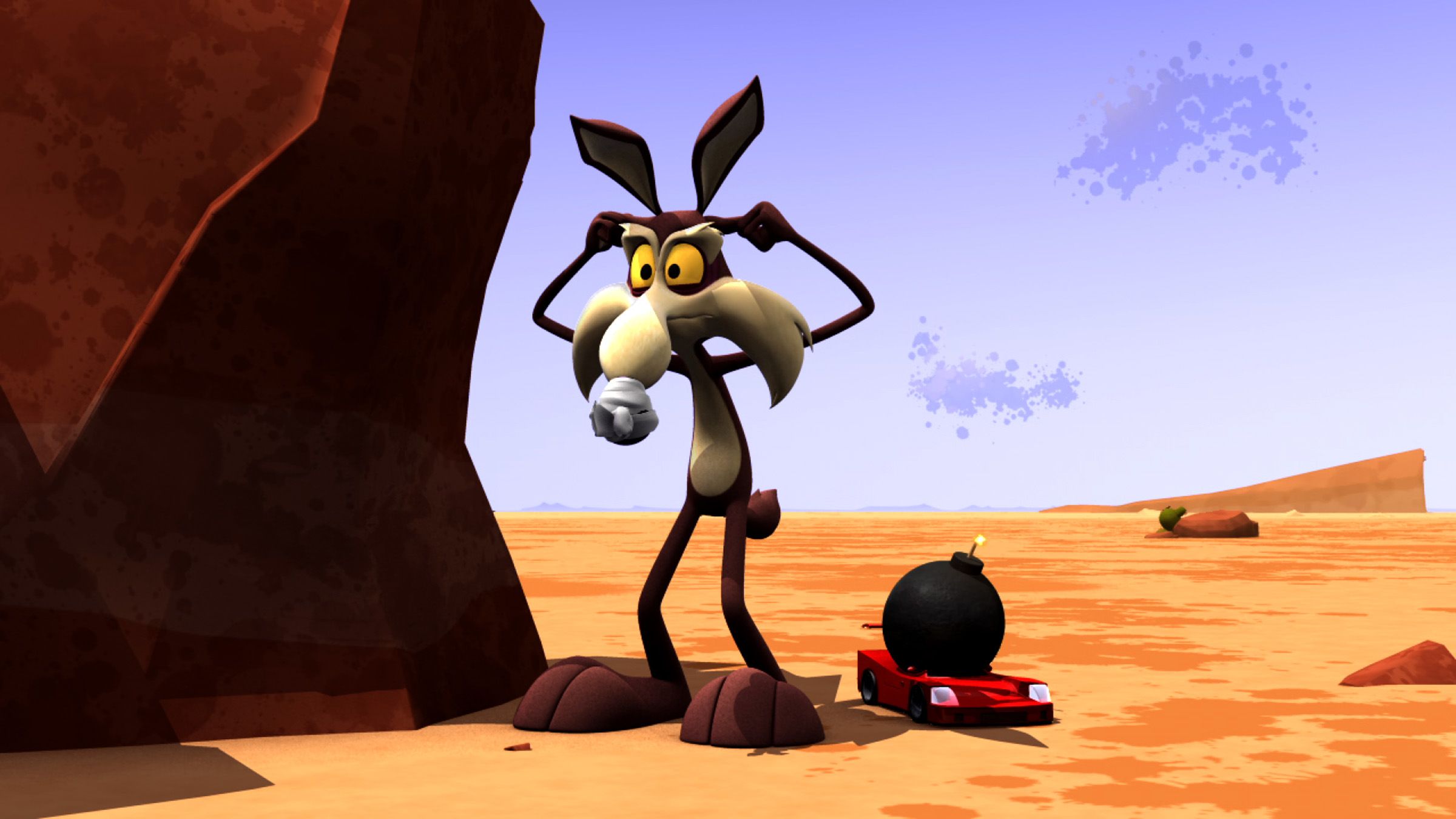 WILE E COYOTE looney ROAD RUNNER f wallpaper 1600x900 161114