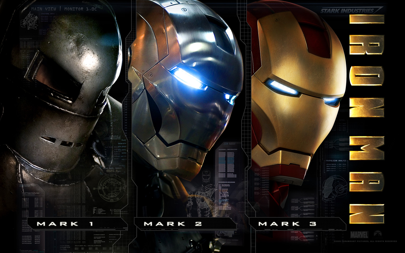 Iron Man Face Wallpaper - WallpaperFav.com