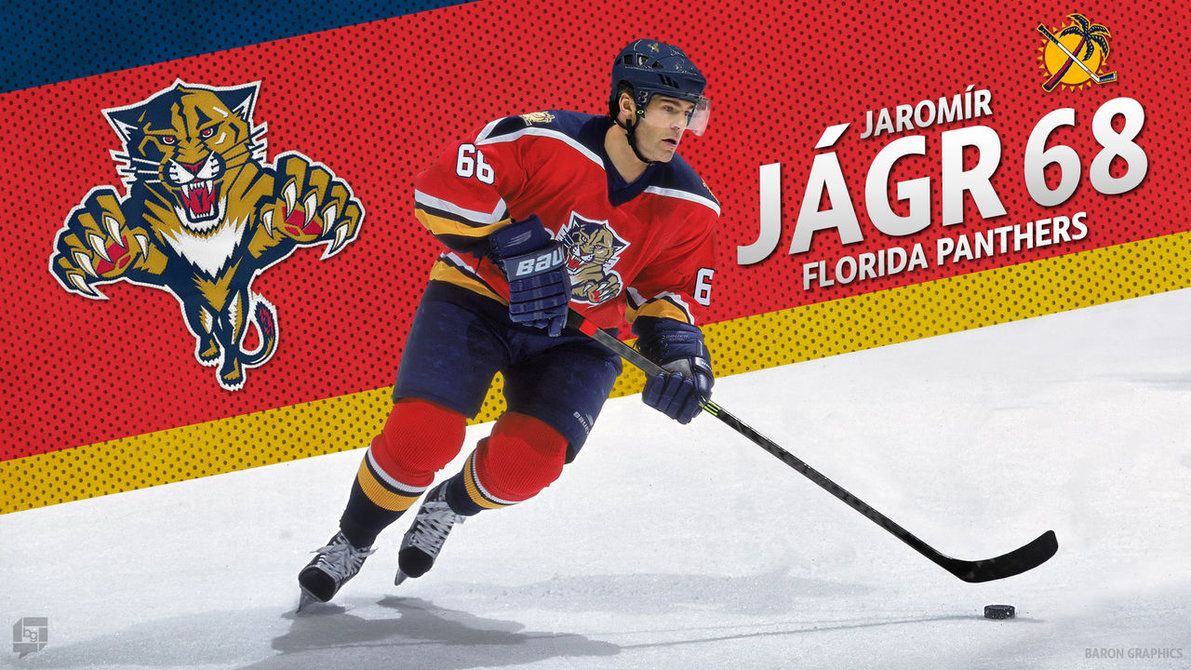 Jaromir Jagr - Florida Panthers by BaronGraphics on DeviantArt