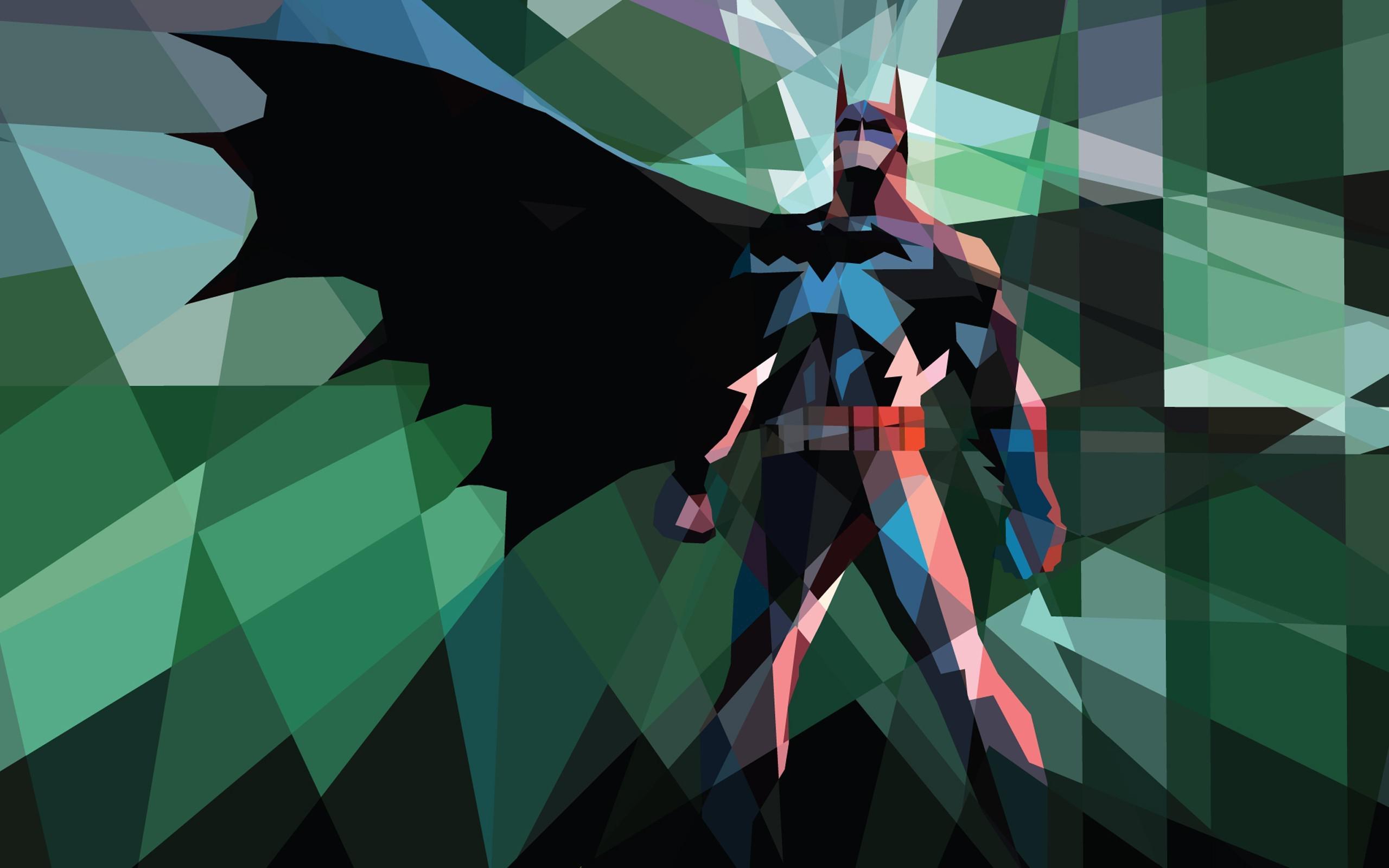 Polygon Batman HD Wallpaper, get it now
