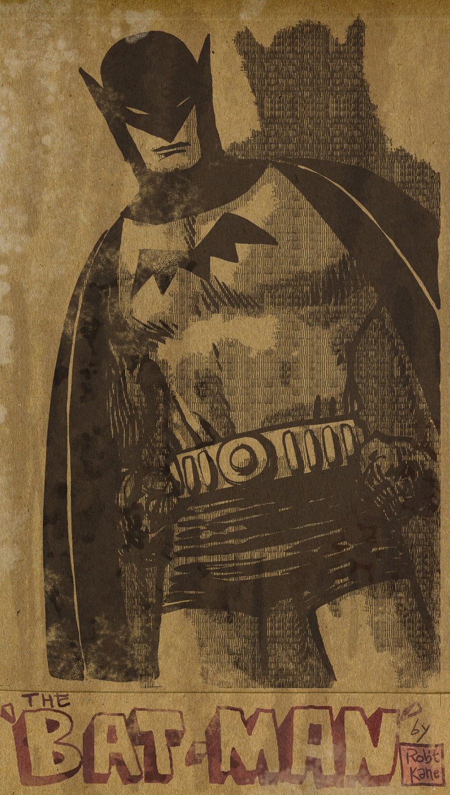 batman vintage by laseraw on DeviantArt