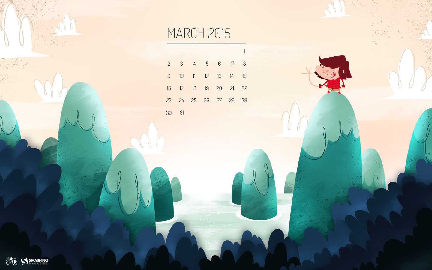 Desktop Wallpaper Calendars: March 2015 – Smashing Magazine