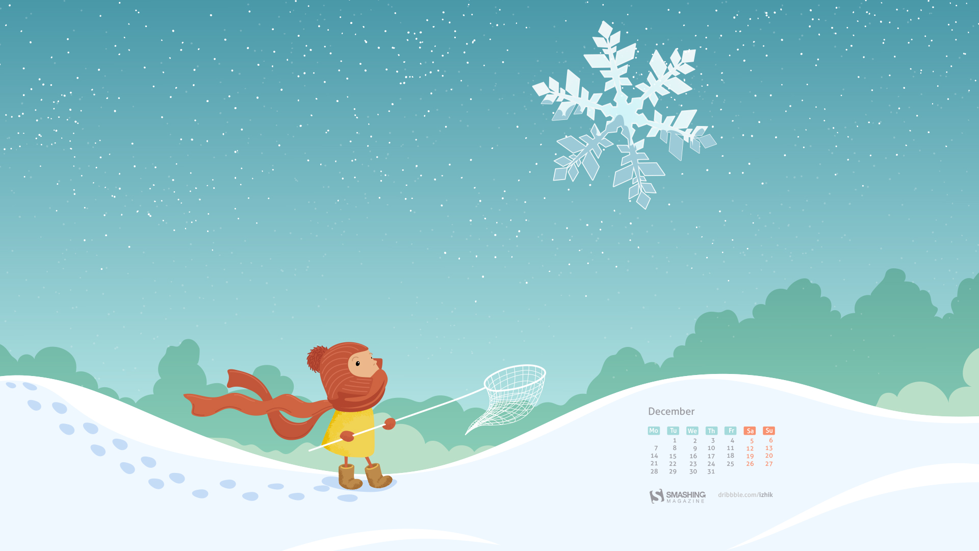 Desktop Wallpaper Calendars: December 2015 – Smashing Magazine
