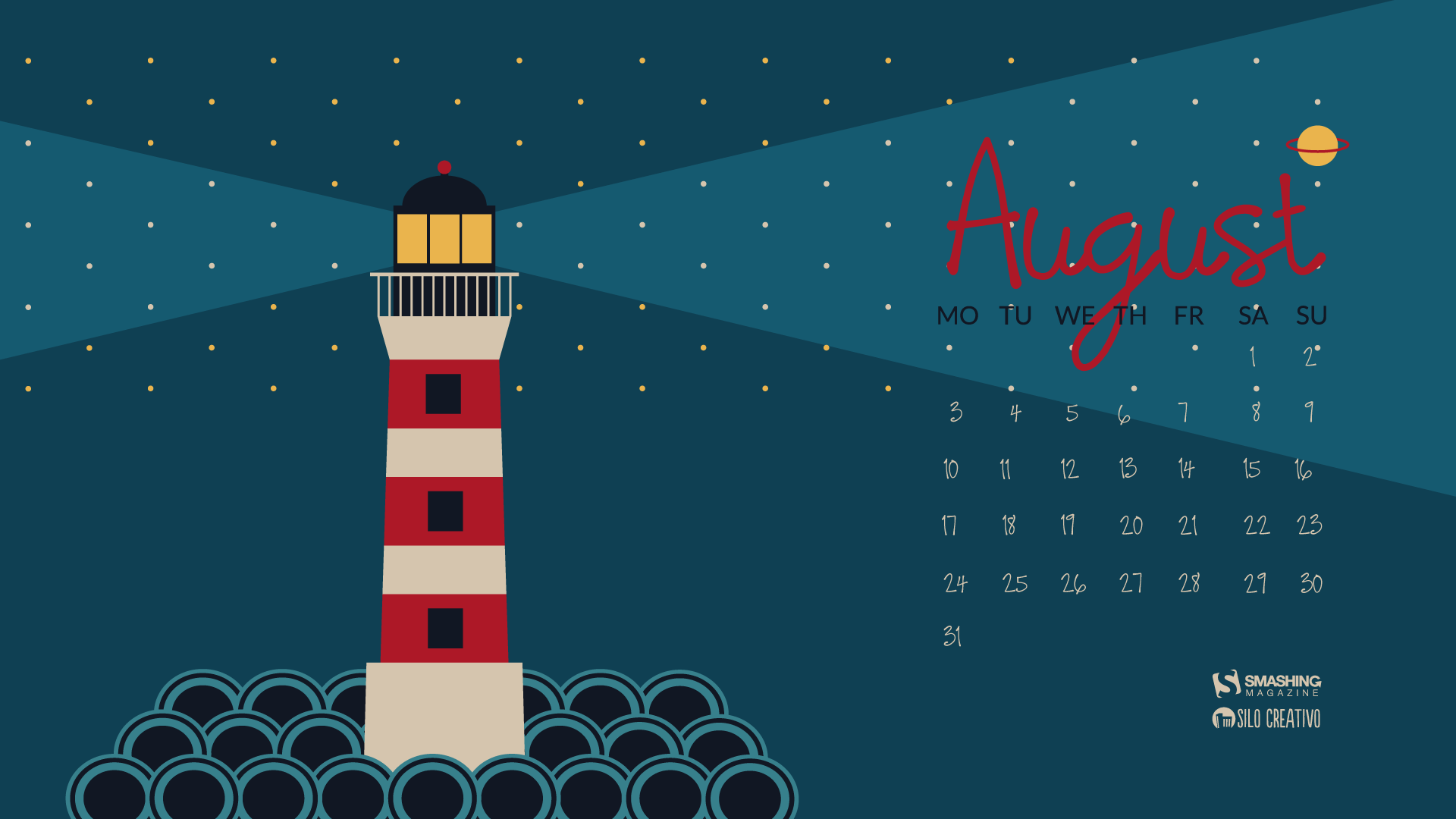 August 2015 Calendar Wallpapers for Desktop