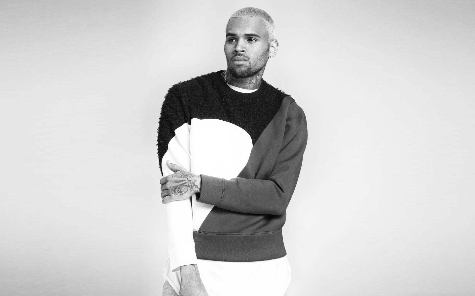 Chris Brown Black and White Wallpapers