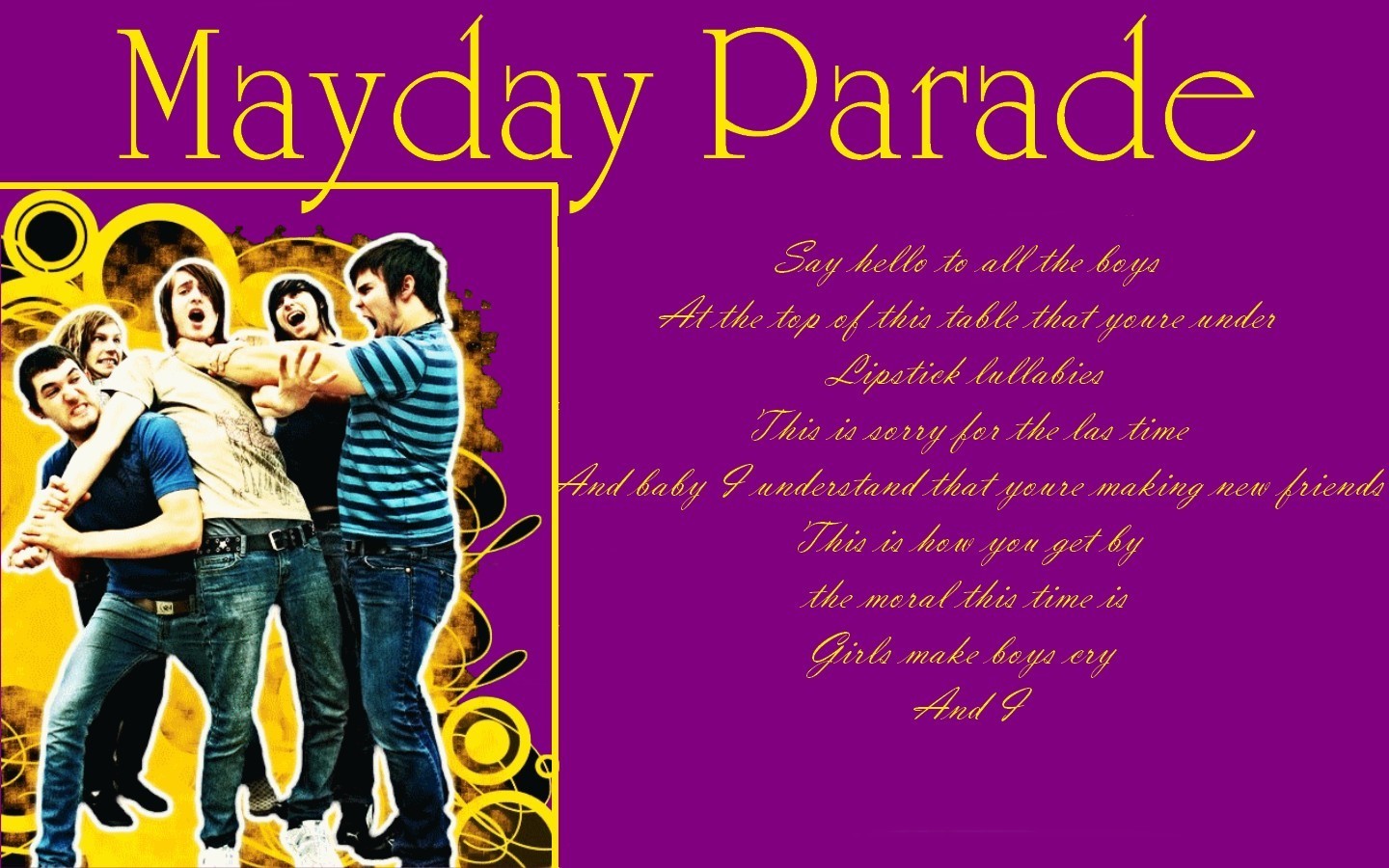 Mayday Parade - Mayday Parade Wallpaper 7443166 - Fanpop