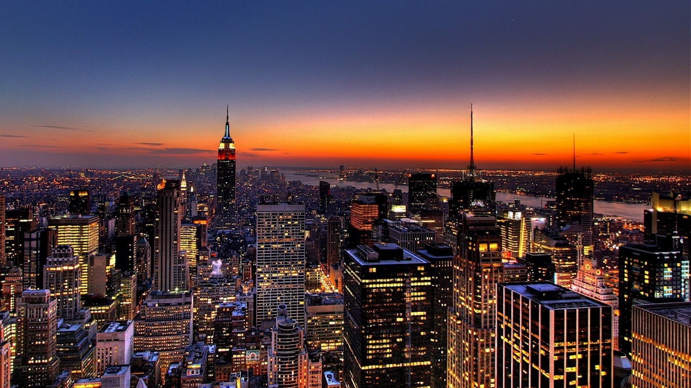 Wallpapers New Age York City World Free 1366x768 #new age