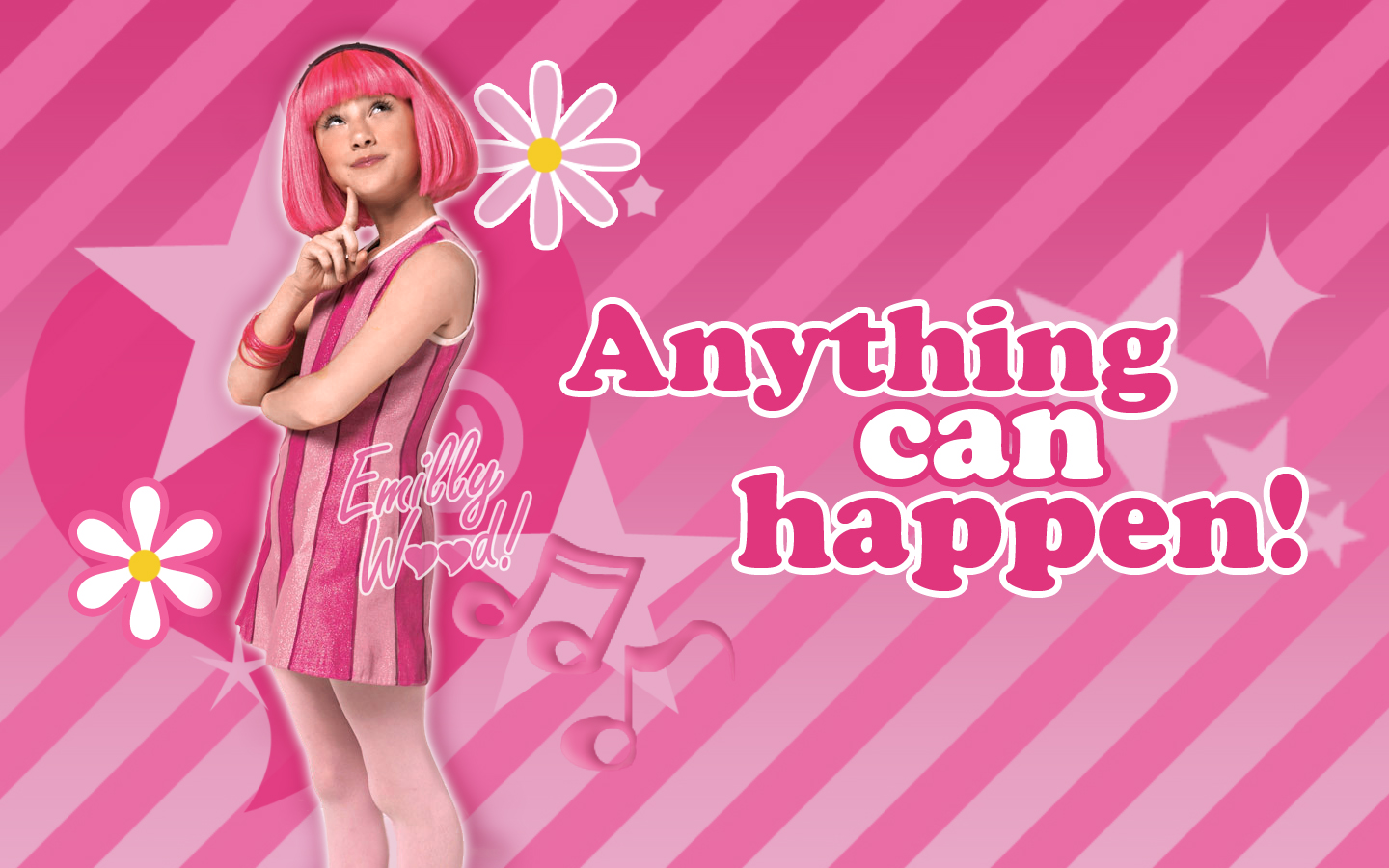 Wallpaper Anything can happen by emillywood on DeviantArt