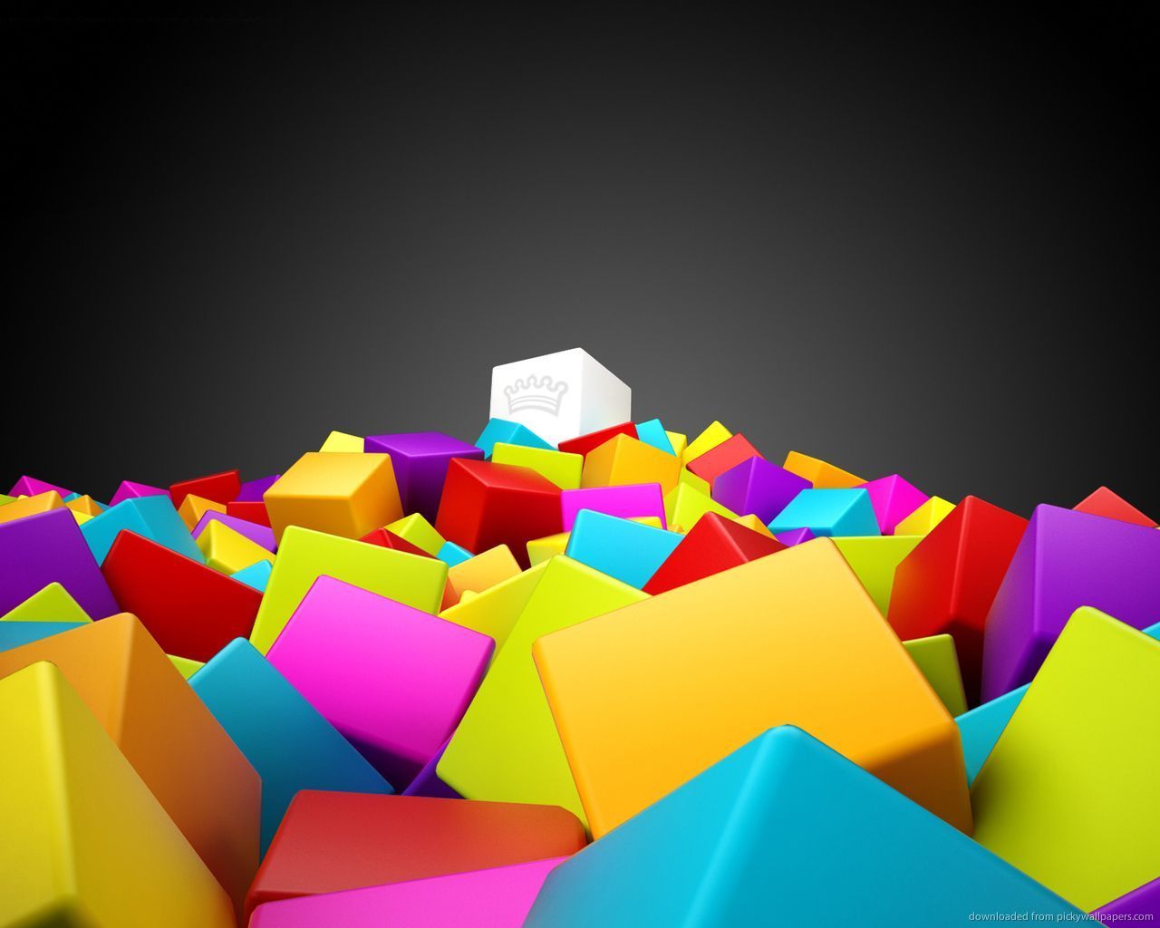 Cool Wallpaper 3d Box Colorful. #2169 | wallpaperwide