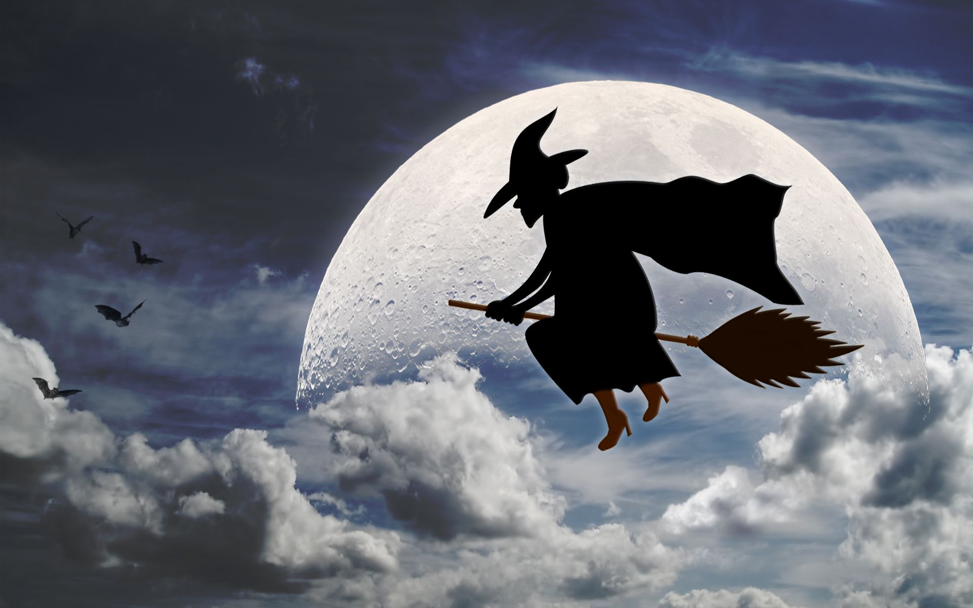Halloween Witch iPhone Wallpaper