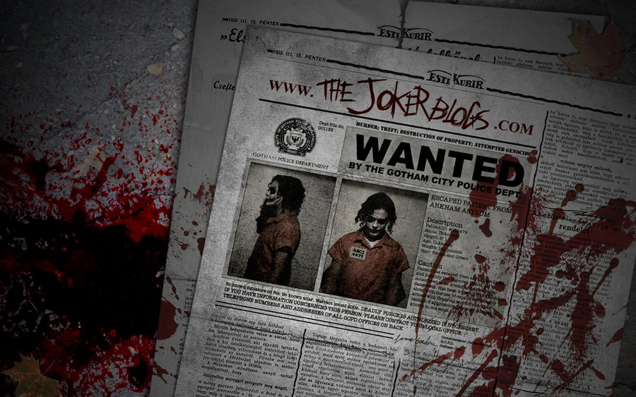 Joker's Blog Wallpaper by FoxDie49 on DeviantArt