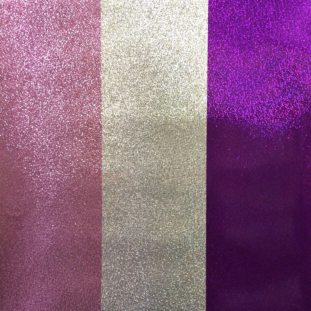 Holographic Glitter Pink Stripe Wallpaper by Decorline - DL40792