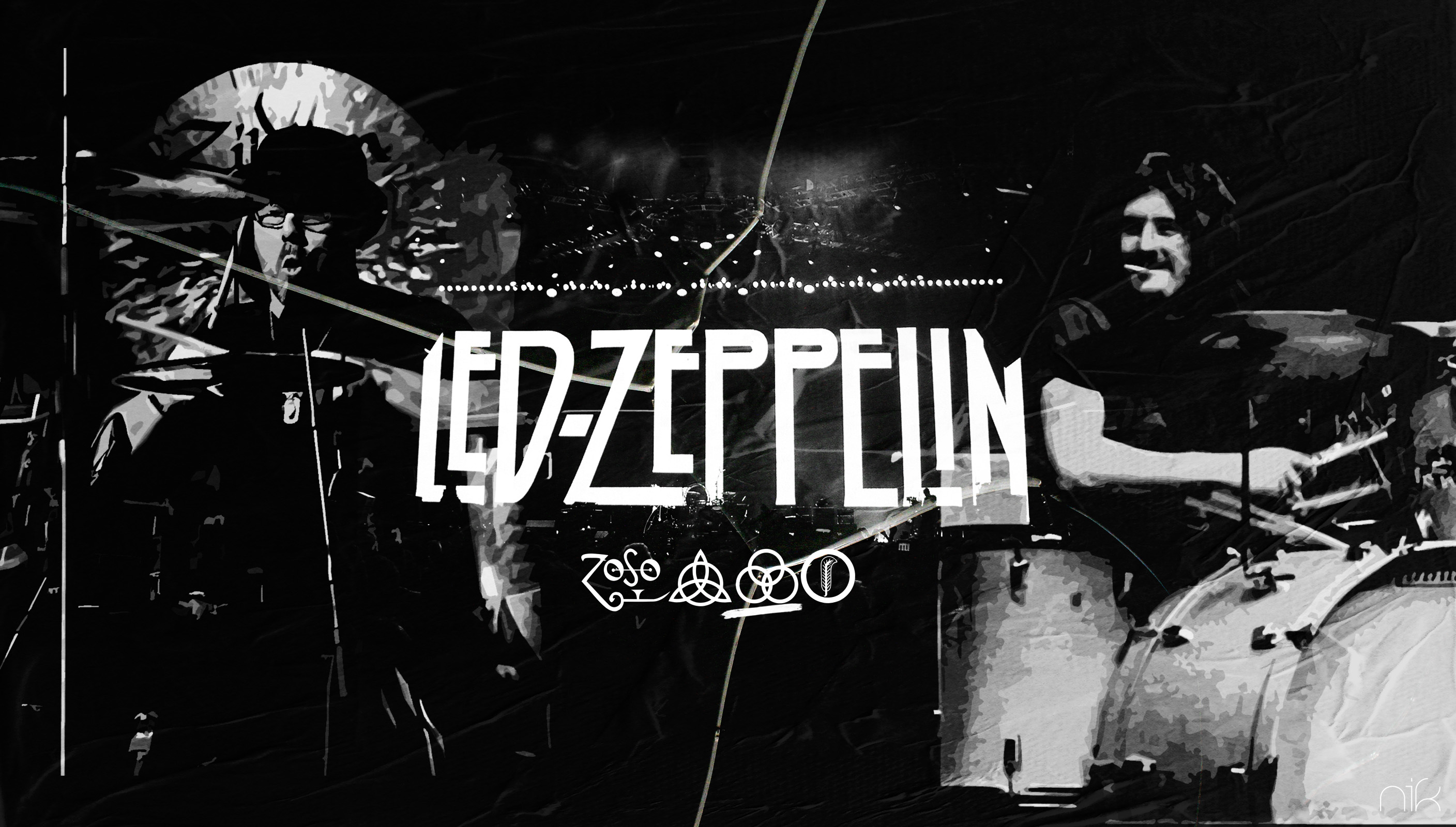 Led Zeppelin Wallpaper 4 by nicollearl on DeviantArt