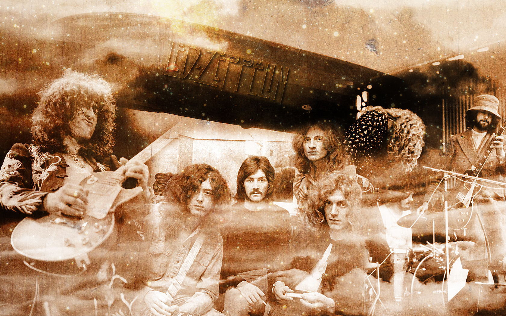 Led Zeppelin - Led Zeppelin Wallpaper (13247157) - Fanpop