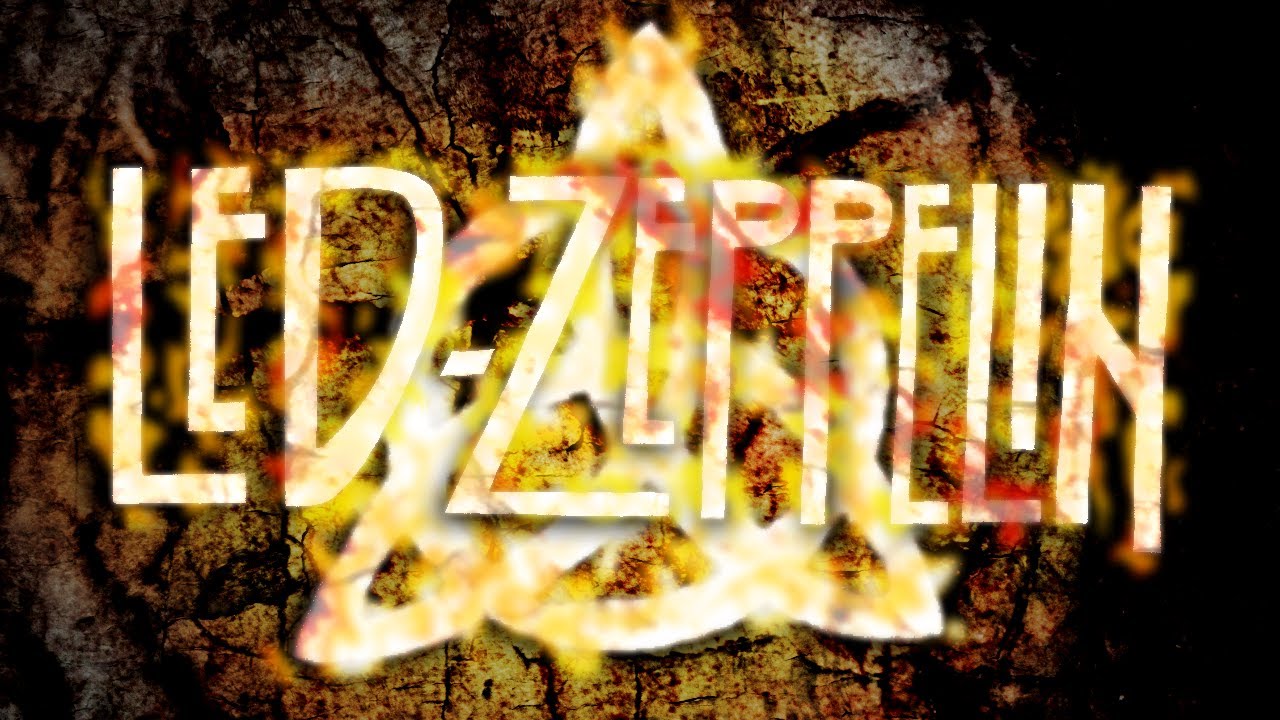 Led Zeppelin Wallpaper Speedpaint - YouTube