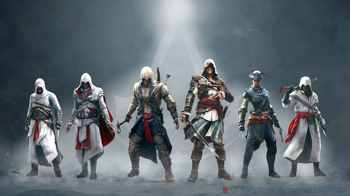 Assassins Creed wallpaper by teaD by santap555 on DeviantArt
