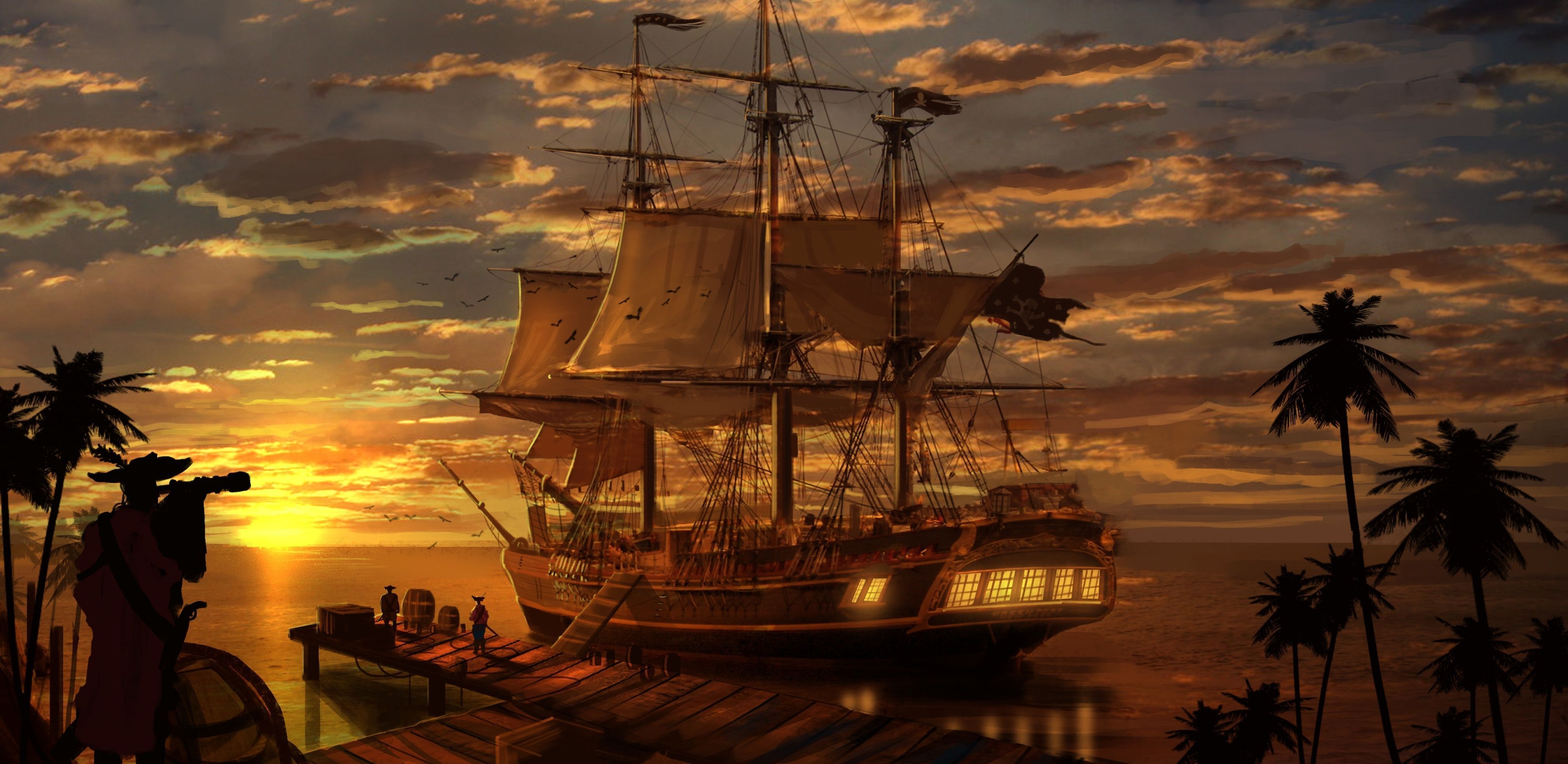117 Pirate HD Wallpapers | Backgrounds - Wallpaper Abyss