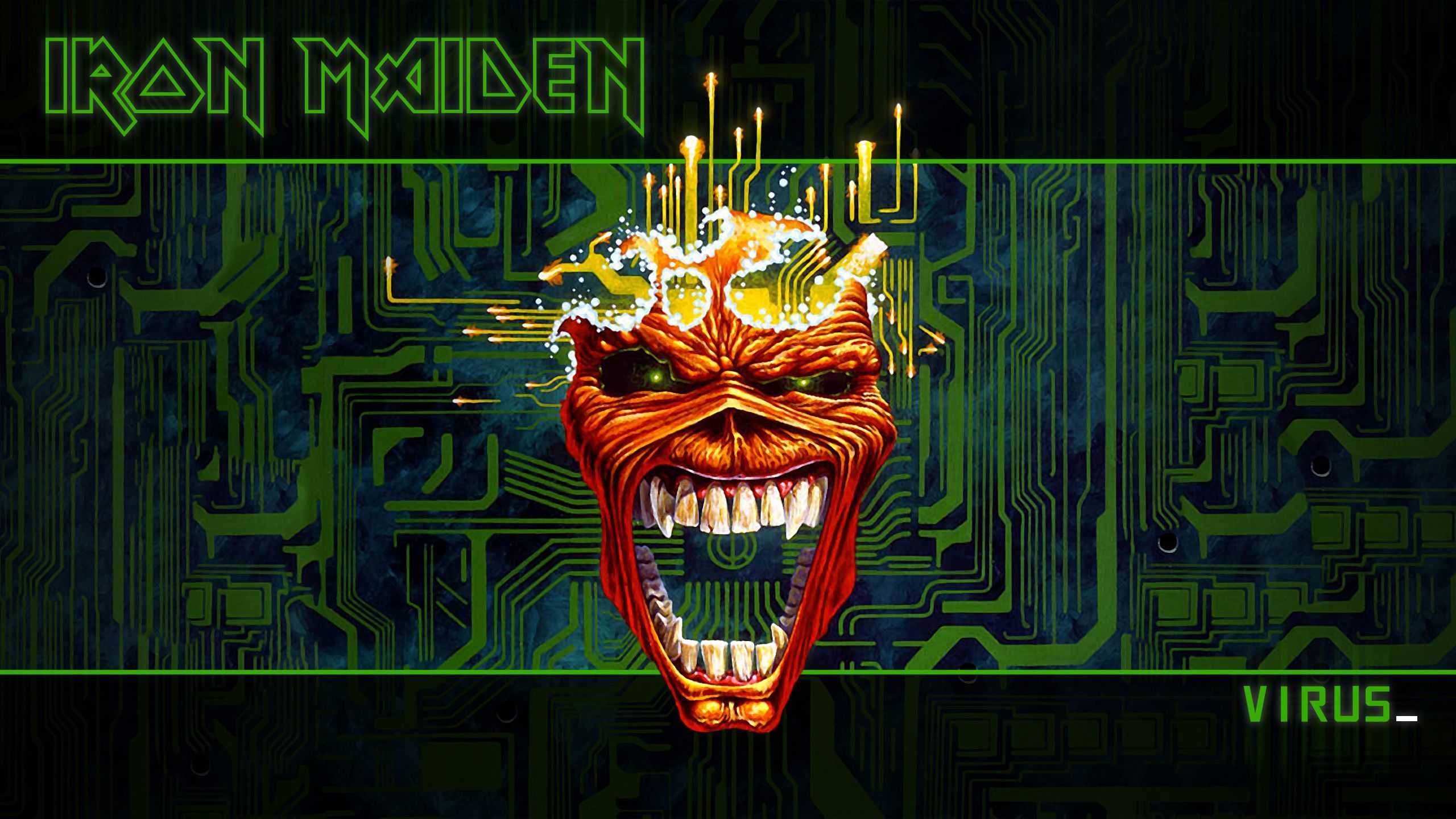 Iron maiden heavy metal eddie wallpaper | 2560x1440 | 82654 ...