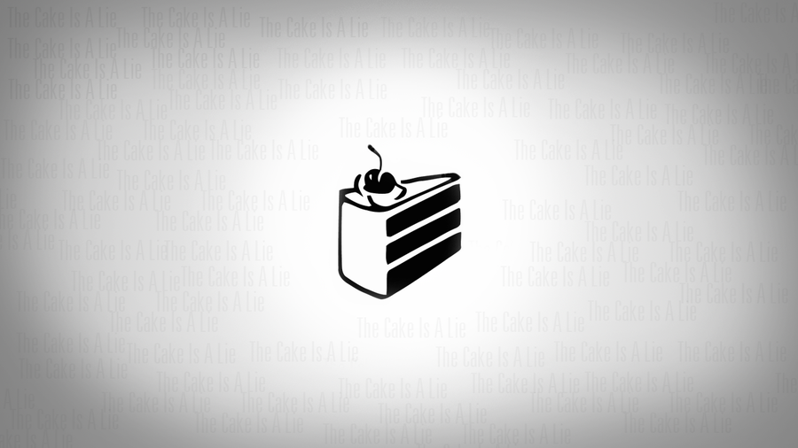 The Cake Is A Lie Wallpapers
