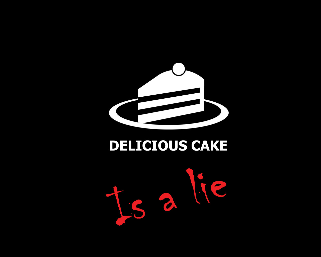The Cake Is A Lie Wallpapers Group 63