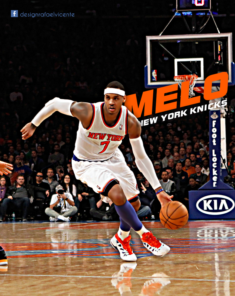 MELO - Carmelo Anthony wallpaper by RafaelVicenteDesigns on DeviantArt