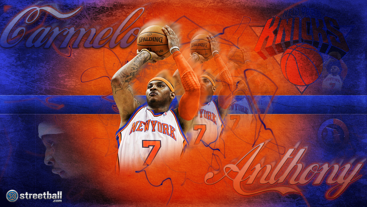Melo Basketball Wallpaper HD Knicks - Streetball