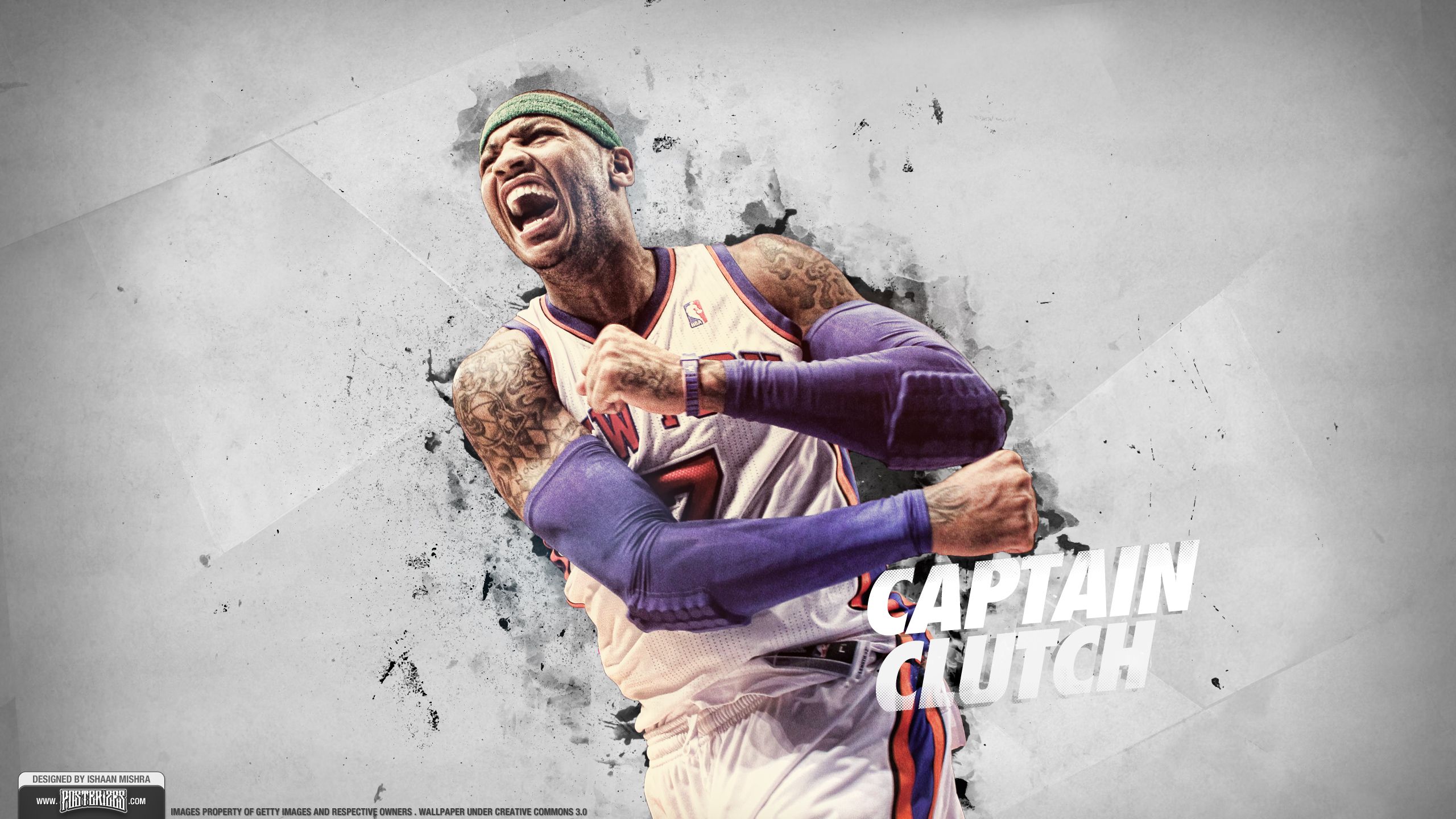 Carmelo Anthony “Captain Clutch” Wallpaper | Posterizes | The Magazine