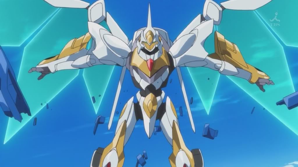 Lancelot Albion, wonderful, wings, cloud, float, code geass, splendid, sky,  wing, HD wallpaper