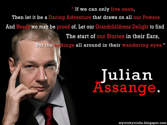 Trickytricks Julian Assange & Wikileaks HD Wallpapers Words of