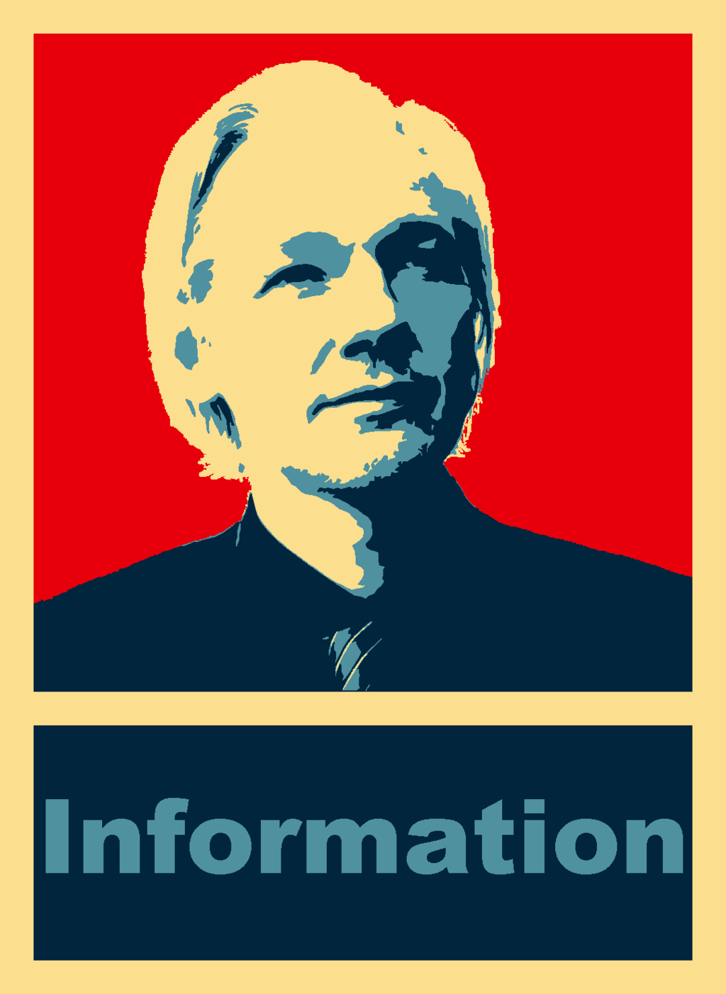 Julian Assange Campaign Poster by Zaros BobTheCat on DeviantArt