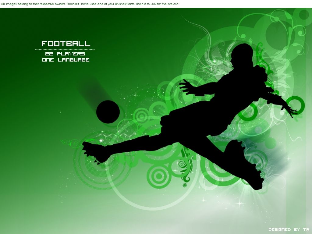 Football Vector Wallpaper By Trblue On Deviantart Football ...