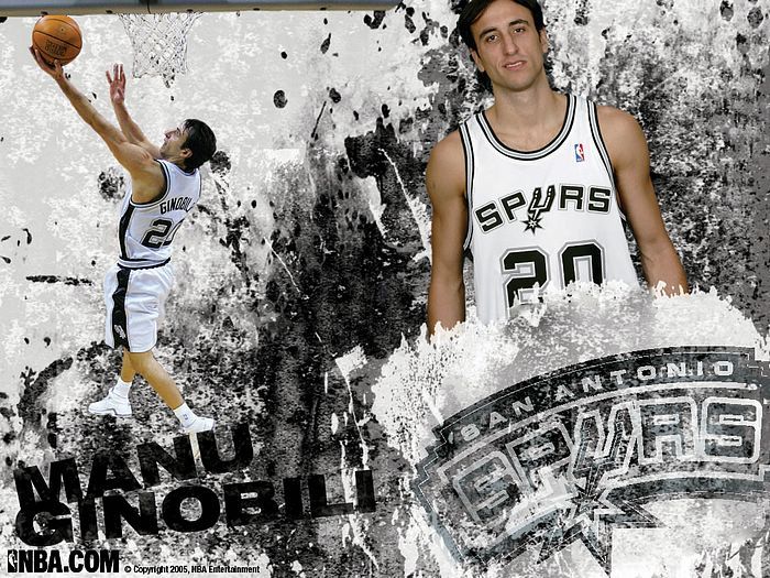 NBA Super Star - Spurs Manu Ginobili Wallpaper 52 - Wallcoo.net