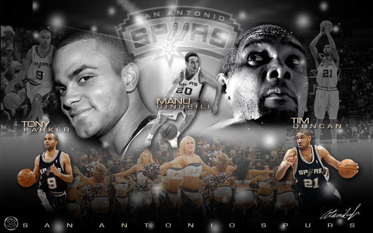 San Antonio Spurs 2012 HD Playoffs Basketball Wallpaper - Streetball