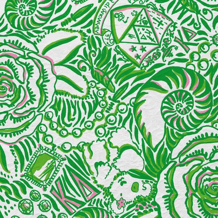 Lilly Pulitzer wallpaper Classic White Kappa Delta | Patterns We ...