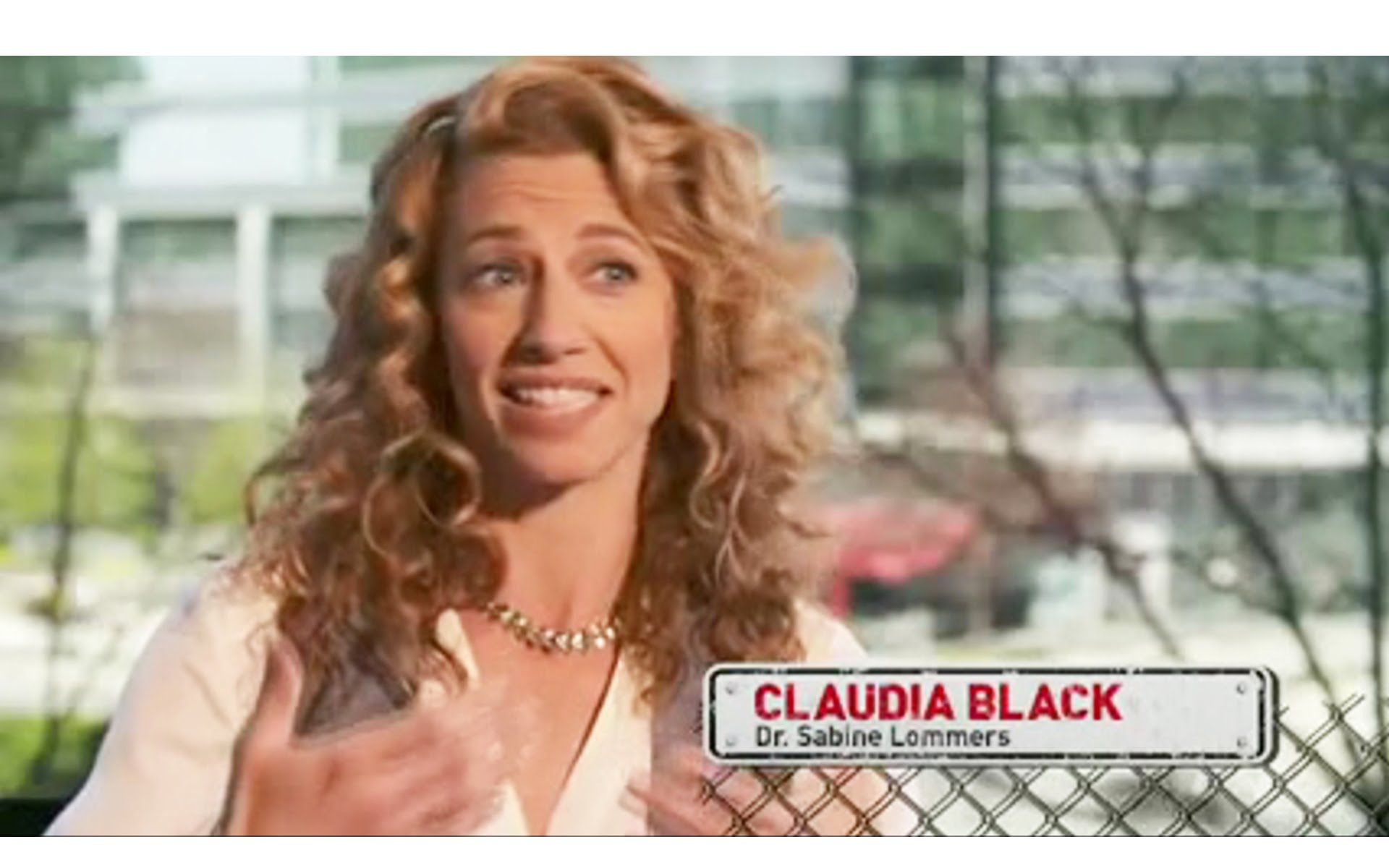 Claudia Black about Containment 2015 short & promo 2 - YouTube