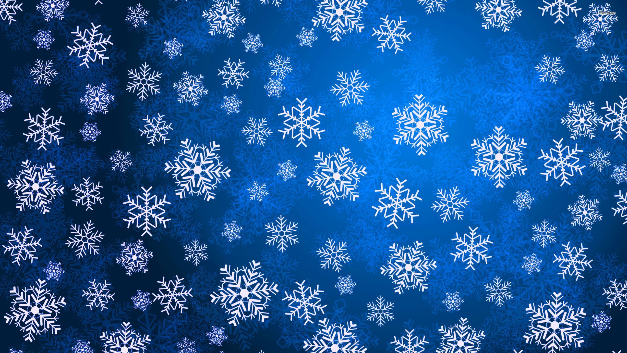 Snowflakes wallpaper - Vector wallpapers -