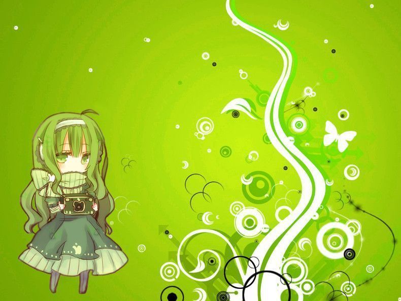 Green Anime Wallpapers  Top Free Green Anime Backgrounds  WallpaperAccess