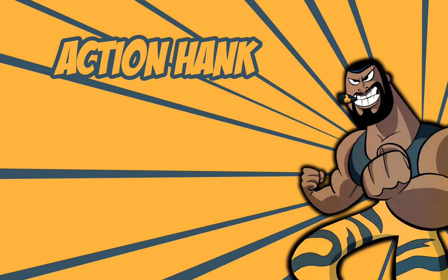 Action hank cartoon network dexters laboratory wallpaper ...