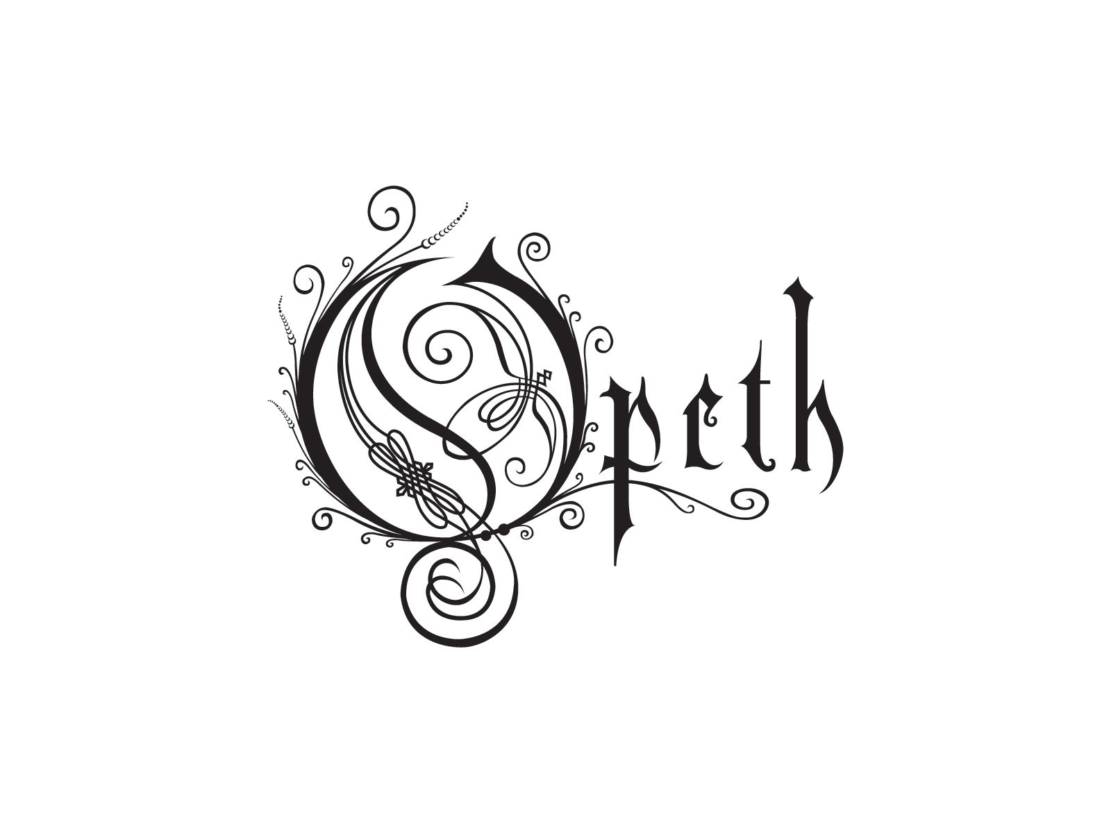 Opeth logo and wallpaper | Band logos - Rock band logos, metal ...