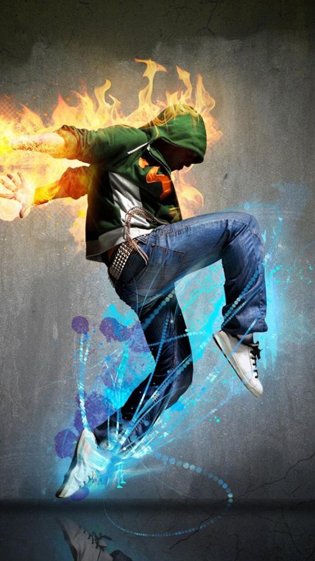 Fire Sport Dancer iPhone 6 Wallpaper Download | iPhone Wallpapers ...