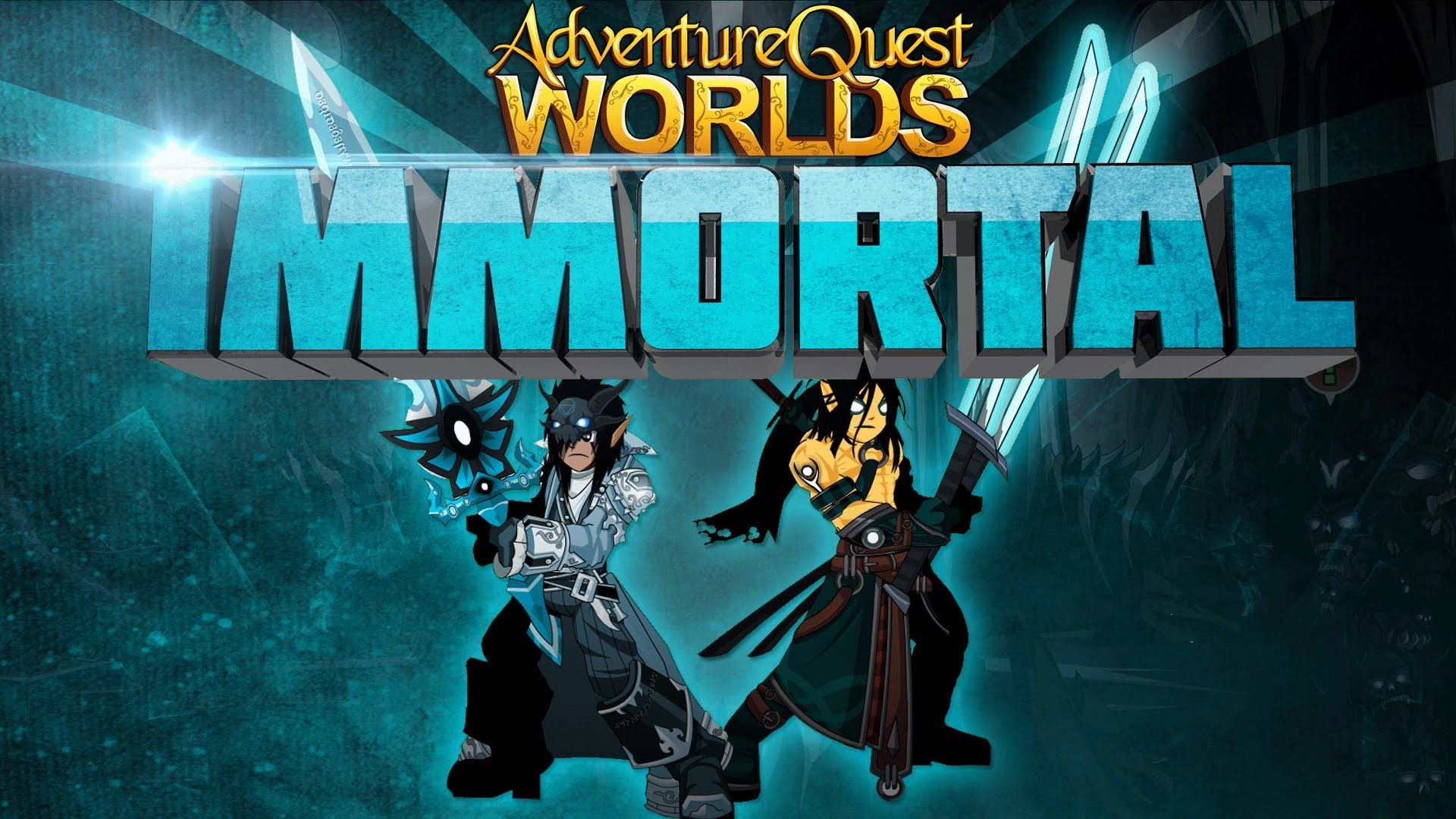 AQWorlds - Immortal Guild Desktop Wallpaper Speedart - YouTube