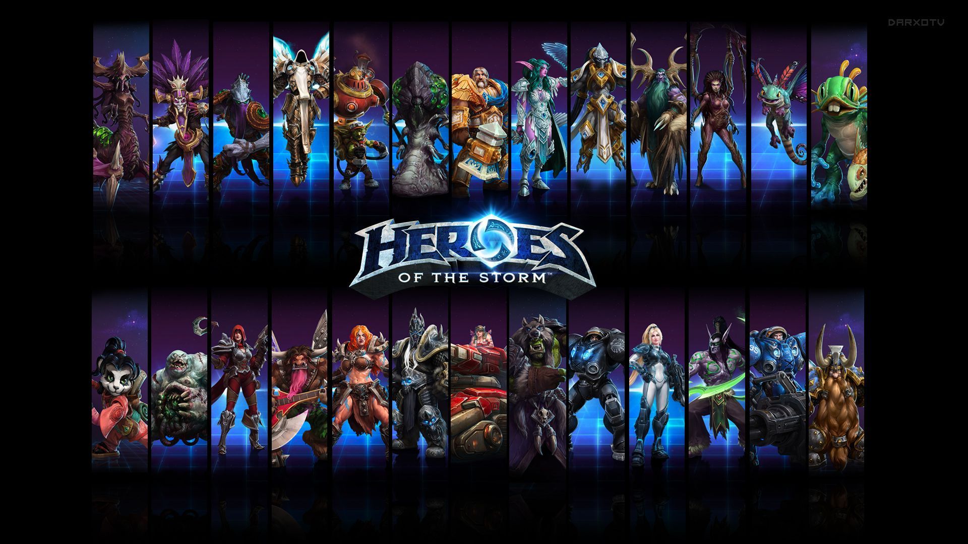 Game Heroes Blizzard Entertainment All Characters Wallpapers