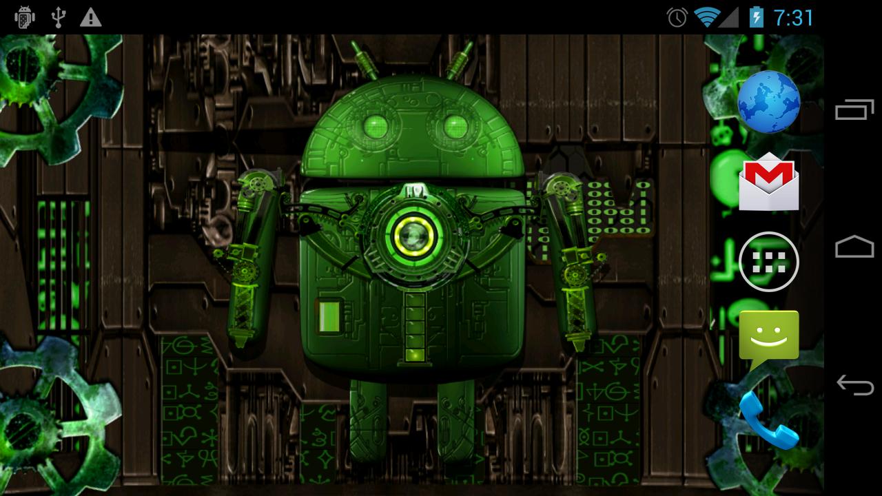 Steampunk Droid Free Wallpaper - Android Apps on Google Play