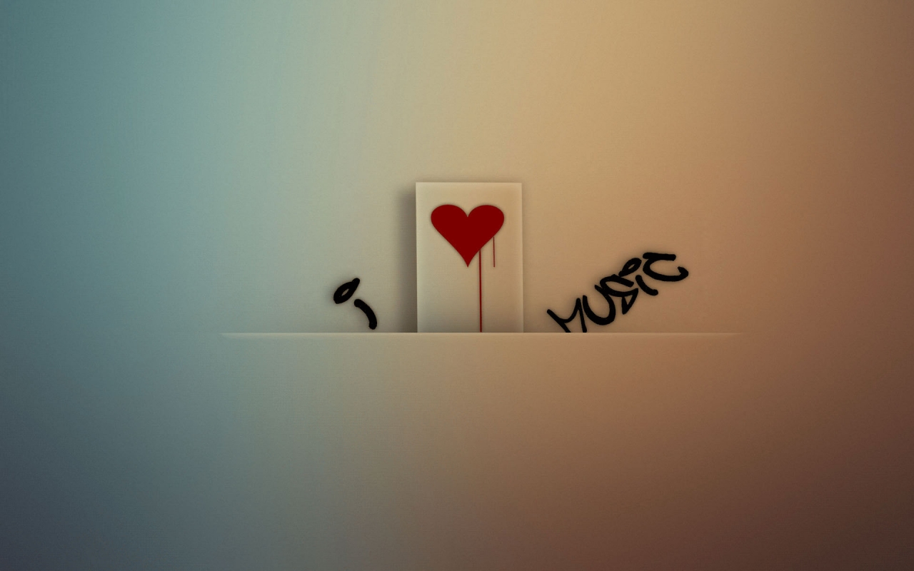 I Love Music Wallpaper - Wallpaper HD Base