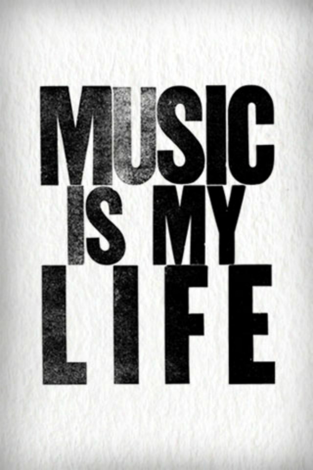I Love Music love wallpaper for iPhone download free